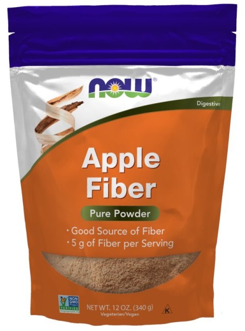 NOW Foods NOW FOODS Apple Fiber - Błonnik jabłkowy (340 g)