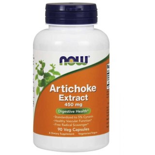 NOW Foods NOW FOODS Artichoke Extract - Karczoch ekstrakt 450 mg (90 kaps.)
