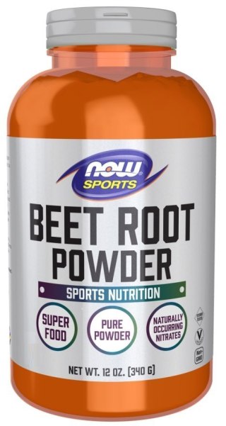 NOW Foods NOW FOODS Beet Root Powder - Burak korzeń w proszku (340 g)