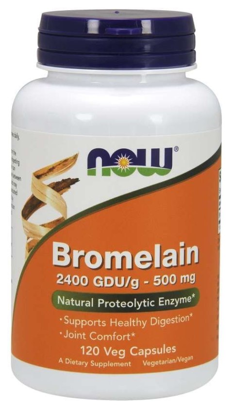 NOW Foods NOW FOODS Bromelaina (120 kaps.)