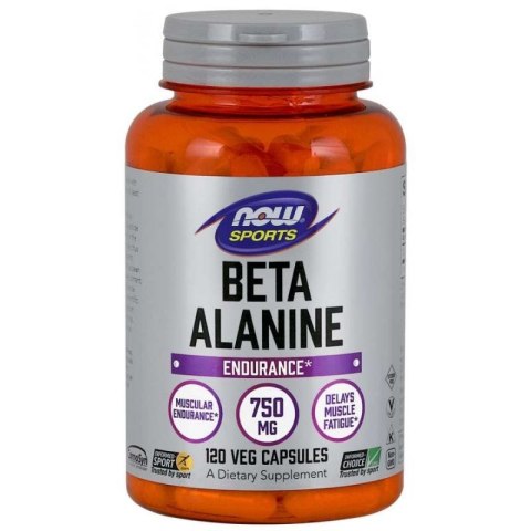 NOW Foods NOW FOODS CarnoSyn Beta Alanina 750 mg (120 kaps.)