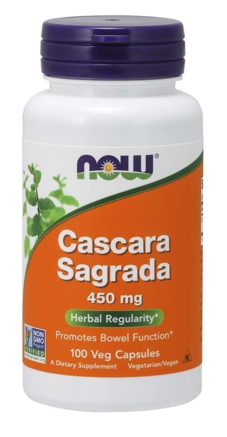 NOW Foods NOW FOODS Cascara Sagrada 450 mg (100 kaps.)
