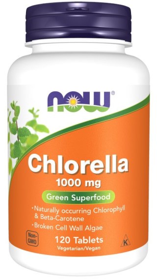 NOW Foods NOW FOODS Chlorella 1000 mg (120 tabl.)