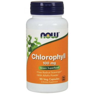 NOW Foods NOW FOODS Chlorophyll - Chlorofil 100 mg (90 kaps.)