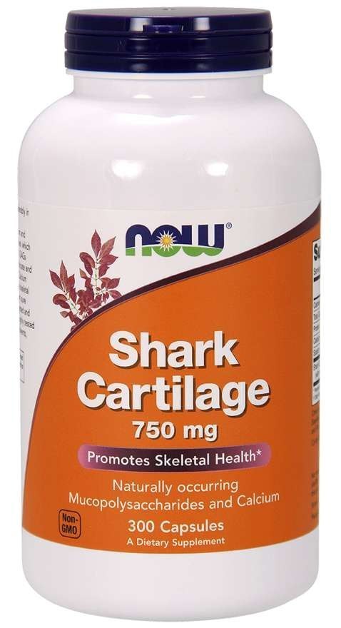 NOW Foods NOW FOODS Chrząstka rekina - Shark Cartilage (300 kaps.)