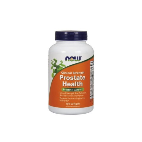 NOW Foods NOW FOODS Clinical Prostate Health - Kompleks na Prostatę (180 kaps.)