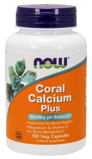 NOW Foods NOW FOODS Coral Calcium Plus (100 kaps.)