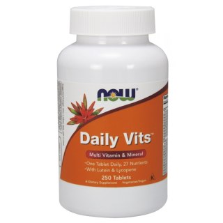 NOW Foods NOW FOODS Daily Vits - Witaminy i Minerały (250 tabl.)