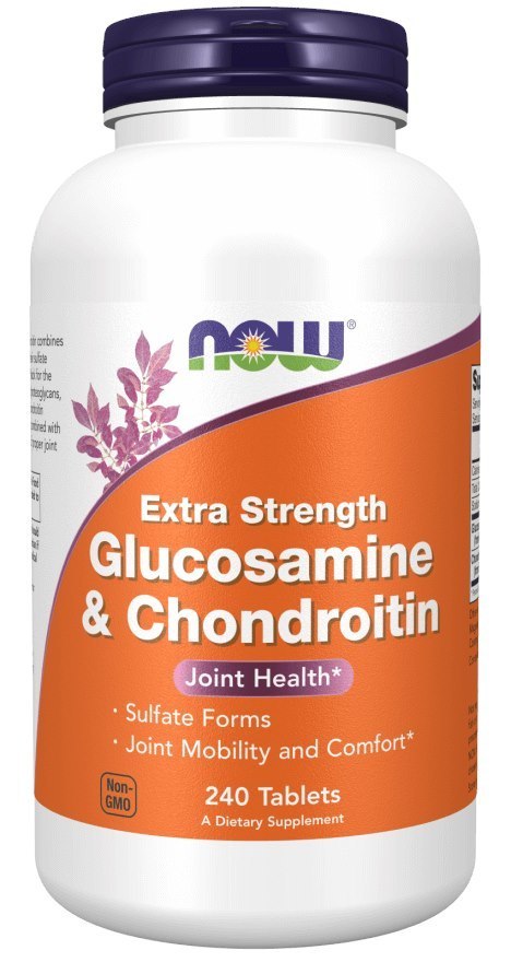 NOW Foods NOW FOODS Extra Strength Glucosamine & Chondroitin (240 tabl.)