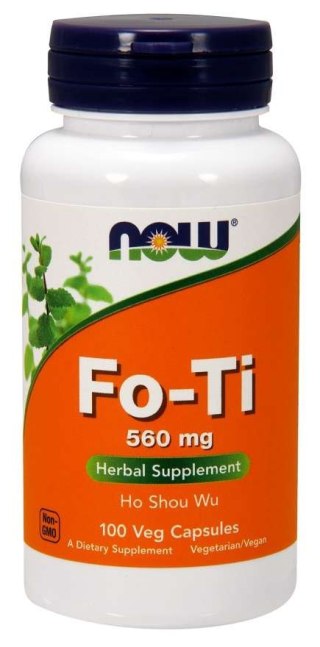 NOW Foods NOW FOODS Fo-Ti (He-Shou-Wu) Rdest (100 kaps.)