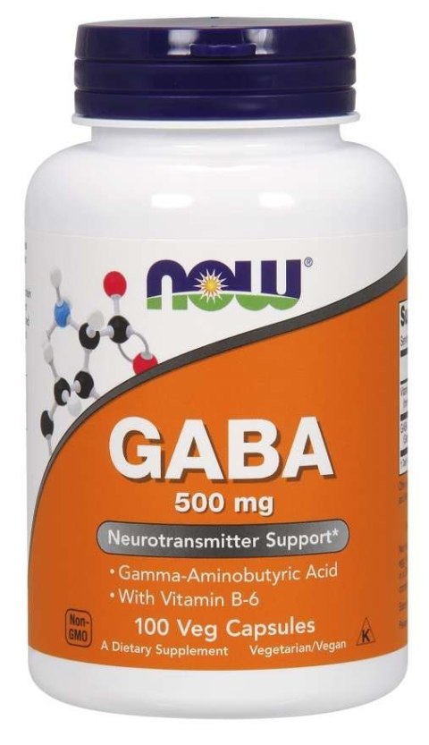 NOW Foods NOW FOODS GABA 500 mg (100 kaps.)