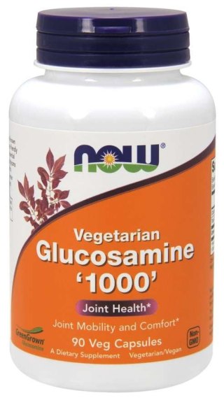 NOW Foods NOW FOODS Glukozamina 1000 HCL (90 kaps.)