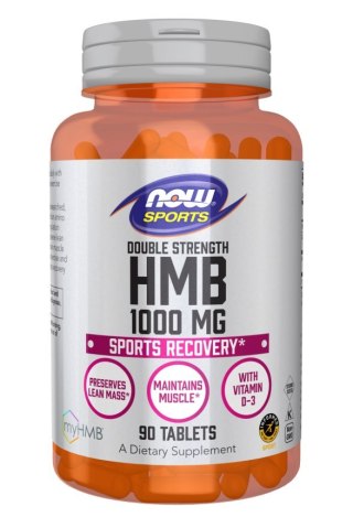NOW Foods NOW FOODS HMB 1000 mg (90 tabl.)