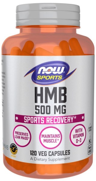 NOW Foods NOW FOODS HMB 500 mg (120 kaps.)