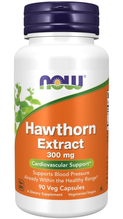 NOW Foods NOW FOODS Hawthorn Extract 300 mg (90 kaps.)