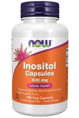 NOW Foods NOW FOODS Inozytol 500 mg (100 kaps.)