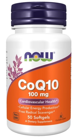 NOW Foods NOW FOODS Koenzym Q10 100 mg (50 kaps.)