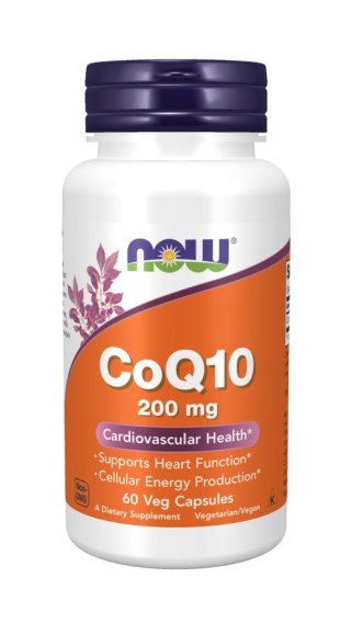 NOW Foods NOW FOODS Koenzym Q10 200 mg (60 kaps.)