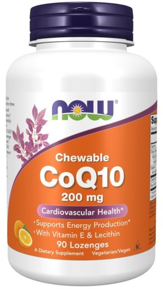 NOW Foods NOW FOODS Koenzym Q10 200 mg (90 tabl.)