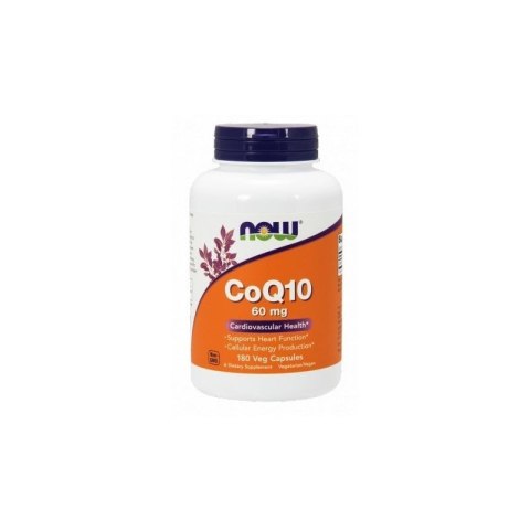 NOW Foods NOW FOODS Koenzym Q10 60 mg (180 kaps.)