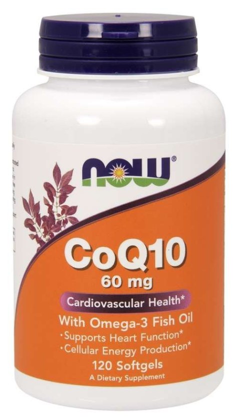 NOW Foods NOW FOODS Koenzym Q10 i Omega-3 (120 kaps.)