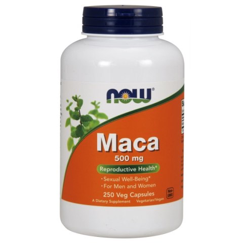 NOW Foods NOW FOODS Korzeń Maca 500 mg (250 kaps.)