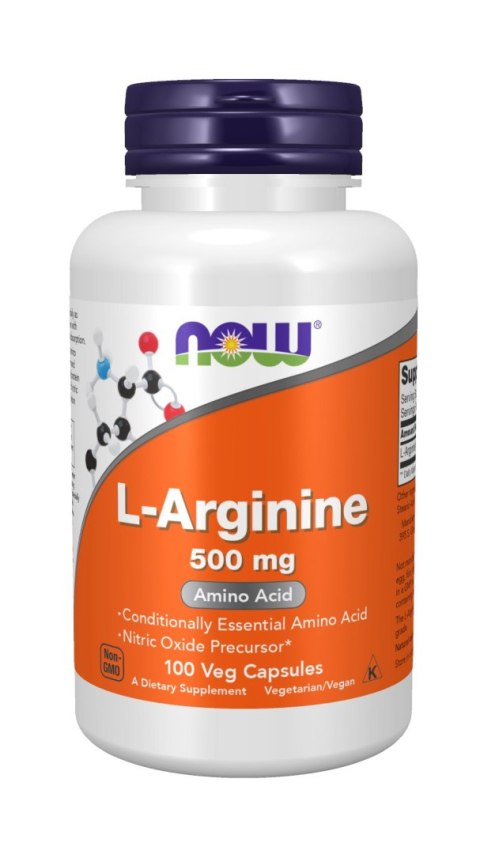 NOW Foods NOW FOODS L-Arginine 500 mg (100 kaps.)