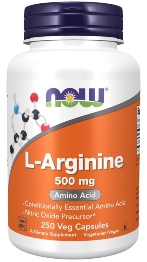 NOW Foods NOW FOODS L-Arginine 500 mg (250 kaps.)