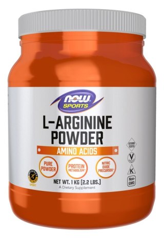 NOW Foods NOW FOODS L-Arginine - L-Arginina w proszku (1000 g)