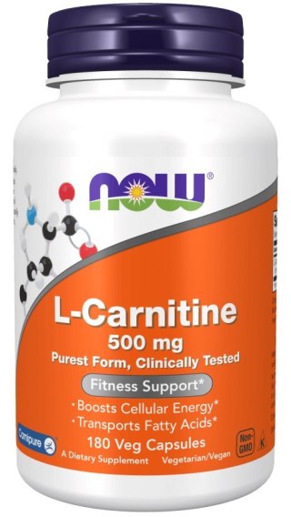 NOW Foods NOW FOODS L-Carnitine 500 mg (180 kaps.)