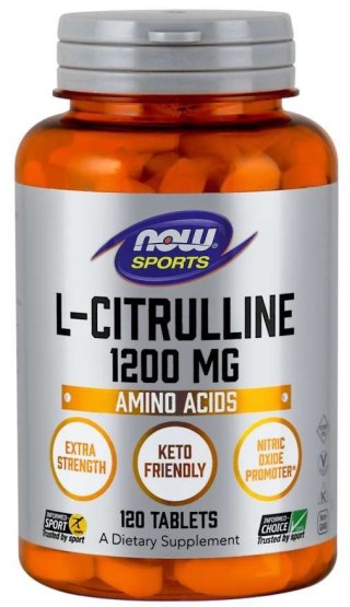 NOW Foods NOW FOODS L-Citrulline 1200 mg (120 tabl.)