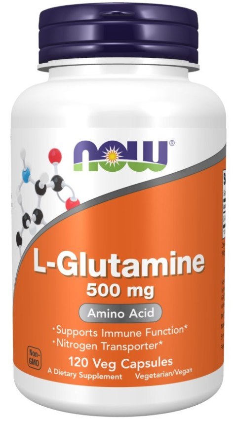 NOW Foods NOW FOODS L-Glutamine 500 mg (120 kaps.)