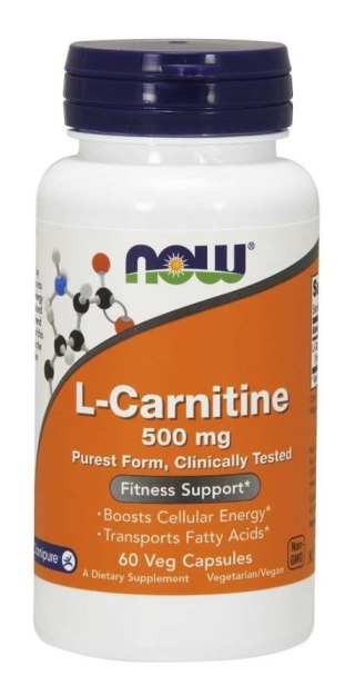 NOW Foods NOW FOODS L-Karnityna Carnipure (60 kaps.)