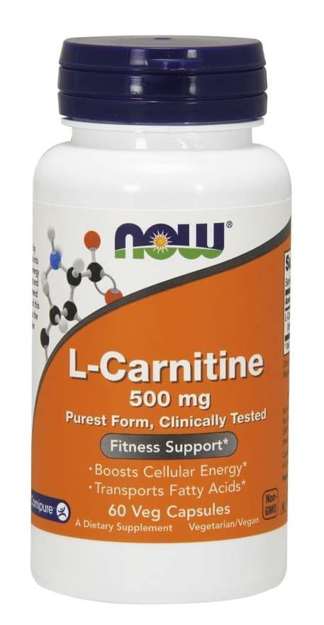 NOW Foods NOW FOODS L-Karnityna Carnipure (60 kaps.)