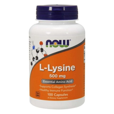 NOW Foods NOW FOODS L-Lizyna 500 mg (100 kaps.)
