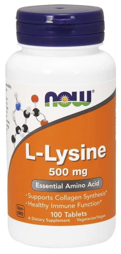 NOW Foods NOW FOODS L-Lizyna 500 mg (100 tabl.)