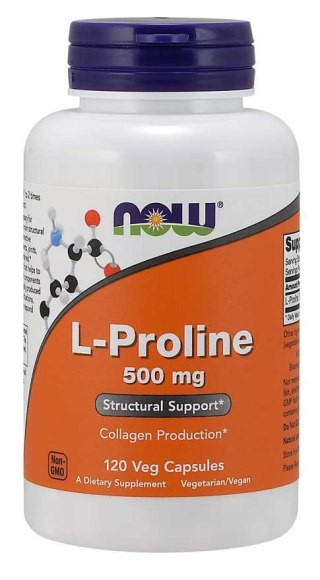NOW Foods NOW FOODS L-Prolina (120 kaps.)