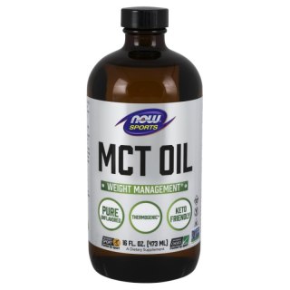 NOW Foods NOW FOODS MCT Oil - Olej MCT bezzapachowy (473 ml)