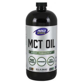 NOW Foods NOW FOODS MCT Oil - Olej MCT bezzapachowy (946 ml)