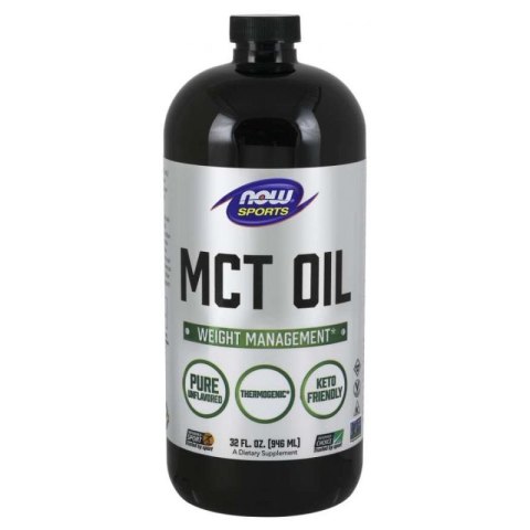 NOW Foods NOW FOODS MCT Oil - Olej MCT bezzapachowy (946 ml)