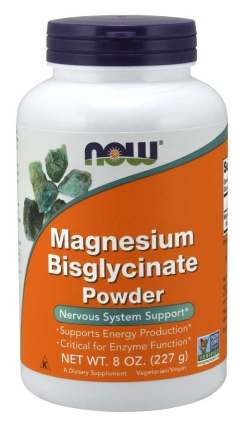 NOW Foods NOW FOODS Magnesium Bisglycinate - Magnez (227 g)