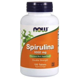 NOW Foods NOW FOODS Spirulina 1000 mg (120 tabl.)
