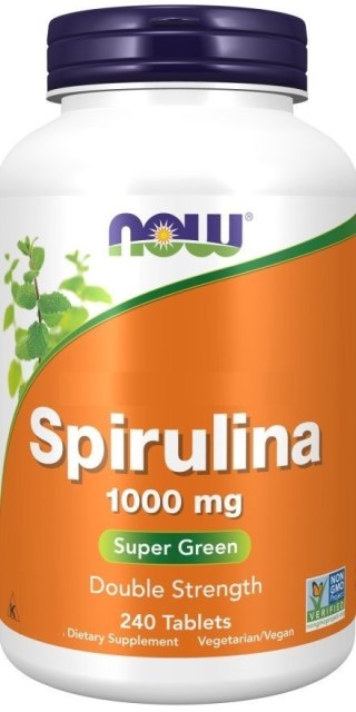 NOW Foods NOW FOODS Spirulina 1000 mg (240 tabl.)