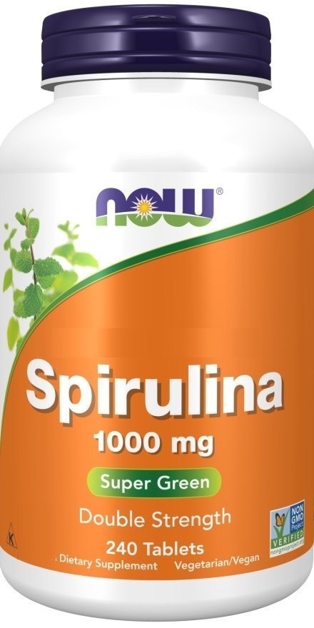 NOW Foods NOW FOODS Spirulina 1000 mg (240 tabl.)