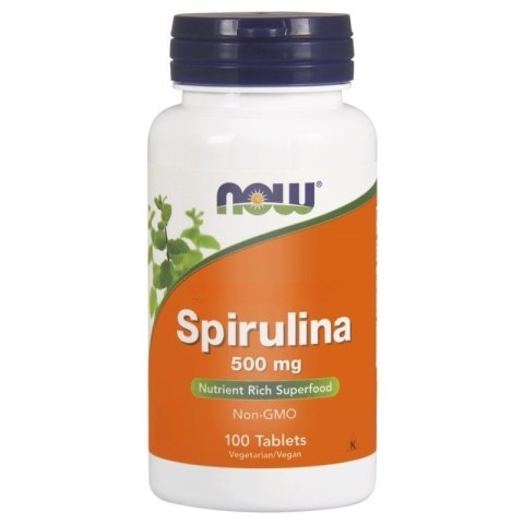 NOW Foods NOW FOODS Spirulina 500 mg (100 tabl.)