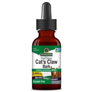 Nature's Answer NATURE'S ANSWER Cat's Claw Bark - Ekstrakt z kory kociego pazura (60 ml)
