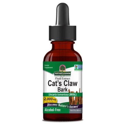 Nature's Answer NATURE'S ANSWER Cat's Claw Bark - Ekstrakt z kory kociego pazura (60 ml)