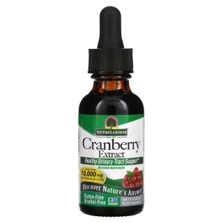 Nature's Answer NATURE'S ANSWER Cranberry Extract - Ekstrakt z żurawiny (30 ml)