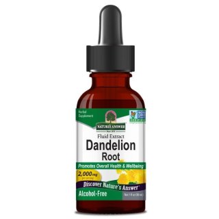 Nature's Answer NATURE'S ANSWER Dandelion Root - Ekstrakt z korzenia mniszka lekarskiego (30 ml)