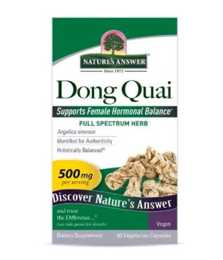 Nature's Answer NATURE'S ANSWER Dong Quai - Dzięgiel chiński (90 kaps.)